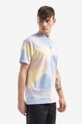 A.P.C. t-shirt bawełniany Adrien Planet friendly multicolor COEWN.H26081