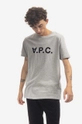 szürke A.P.C. pamut póló VPC Color Férfi