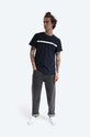 A.P.C. cotton T-shirt Yukata COCLI.H26853 navy AA00