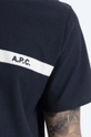 navy A.P.C. cotton T-shirt Yukata