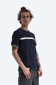 A.P.C. cotton T-shirt Yukata COCLI.H26853 navy