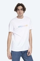 white A.P.C. cotton T-shirt Viktor Summer Logo Tee Men’s