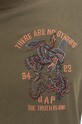 Maharishi cotton t-shirt green 4093.OLIVE