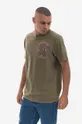 Bavlnené tričko Maharishi U.A.P. Embroidered T-shirt Organic Cotton Jerse 4093 OLIVE Pánsky