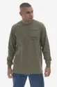 зелений Бавовняний лонгслів Maharishi Miltype Longsleeve T-shirt Чоловічий