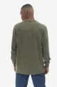 Bavlněné tričko s dlouhým rukávem Maharishi Miltype L/S T-shirt Organic Cotton Jerse 7022 OLIVE  100 % Organická bavlna