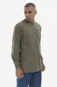 Bavlnené tričko s dlhým rukávom Maharishi Miltype L/S T-shirt Organic Cotton Jerse 7022 OLIVE