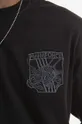 black Maharishi cotton longsleeve top Maha Force Longsleeve T-shirt