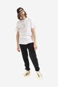Maharishi t-shirt bawełniany Tibetan Dragon T-shirt Washed 8129.WHITE biały AA00