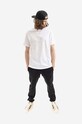 Maharishi cotton T-shirt Tibetan Dragon T-shirt Washed 8129.WHITE