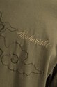 Maharishi cotton longsleeve top Tibetan Dragon green 8130.OLIVE