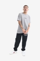 Maharishi tricou din bumbac Miltype Embroider T-shirt gri