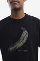 black Maharishi cotton T-shirt dy Warhol Banana Print