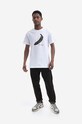Maharishi t-shirt bawełniany Ndy Warhol Banana Print 9642.WHITE biały AA00
