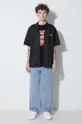 Maharishi tricou din bumbac Warhol Polaroid Portrait T-Shirt OCJ negru