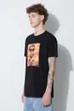 nero Maharishi t-shirt in cotone Warhol Polaroid Portrait T-Shirt OCJ