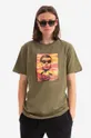 Хлопковая футболка Maharishi Warhol Polaroid Portrait T-Shirt OCJ Мужской