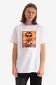 белый Хлопковая футболка Maharishi Warhol Polaroid Portrait T-Shirt OCJ Мужской