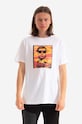 Bavlnené tričko Maharishi Warhol Polaroid Portrait T-Shirt OCJ 9711.WHITE biela