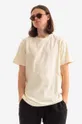 béžová Bavlněné tričko Maharishi Pánský