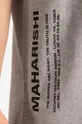 szary Maharishi t-shirt bawełniany