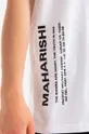 бял Памучна тениска Maharishi