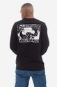 Odzież Maharishi longsleeve bawełniany 9923.BLACK czarny