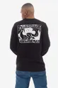 Памучна блуза с дълги ръкави Maharishi Andy Warhol Airborne L/S T-shirt 9923 BLACK 100% органичен памук