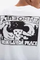 бял Памучна блуза с дълги ръкави Maharishi Andy Warhol Airborne L/S T-shirt 9923 WHITE