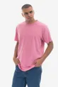 fialová Bavlnené tričko Maharishi Maha Warhol Mind Temple T-shirt 9925 MAGENTA Pánsky