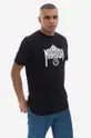 Памучна тениска Maharishi 1995 T-shirt Organic Cotton Jarse 9928 BLACK Чоловічий