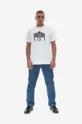 Bavlnené tričko Maharishi 1995 T-shirt Organic Cotton Jarse 9928 WHITE biela