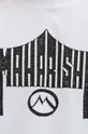 alb Maharishi tricou din bumbac