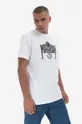 Памучна тениска Maharishi 1995 T-shirt Organic Cotton Jarse 9928 WHITE Чоловічий