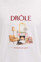 Drôle de Monsieur cotton T-shirt TS138 white TS138.WHITE