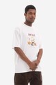 Drôle de Monsieur cotton T-shirt TS138 TS138.WHITE white