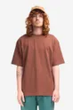 brown Drôle de Monsieur cotton T-shirt TS108 Men’s