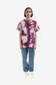 Bavlnené tričko CLOT fialová