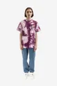 CLOT t-shirt in cotone violetto