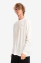 biela Bavlnené tričko s dlhým rukávom CLOTTEE SCript LS TEE Pánsky
