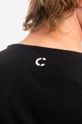 Блуза с дълги ръкави CLOTTEE Frog Knot Henley черен CTLS1006.BLACK