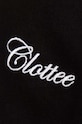 CLOTTEE cotton T-shirt Script SS Tee CTTE1001.BLACK black