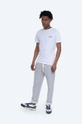 Norse Projects tricou din bumbac Niels Logo Stack alb