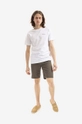 Norse Projects tricou din bumbac Niels Standard Logo alb