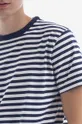 λευκό Βαμβακερό μπλουζάκι Norse Projects Niels Classic Stripe
