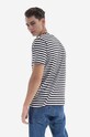 Odzież Norse Projects t-shirt bawełniany Niels Classic Stripe N01.0563.9999 biały