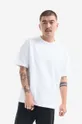 biały Norse Projects t-shirt bawełniany Holger Tab Series Męski