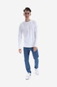 Norse Projects cotton longsleeve top Niels Standard Ls N10.0181.0001 white AA00