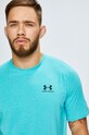 Oblečenie Under Armour - Pánske tričko UA Left Chest Lockup 1257616 1257616 tyrkysová