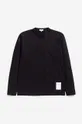 Norse Projects top a maniche lunghe in cotone Holger Tab Series Logo LS 100% Cotone biologico
